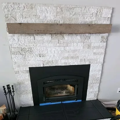 Fireplace remodel by I Got A Guy