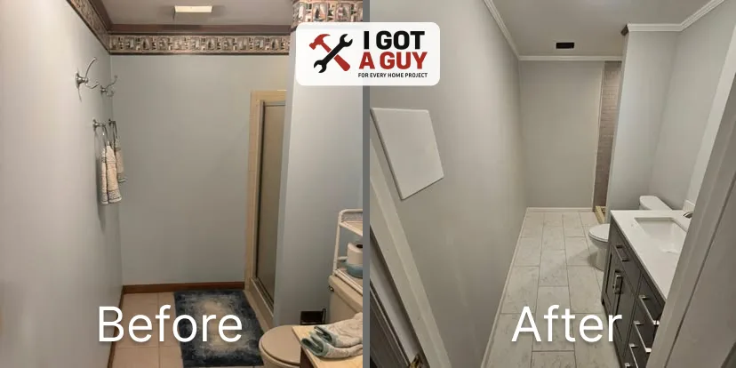 Quality craftsmanship on a local home project